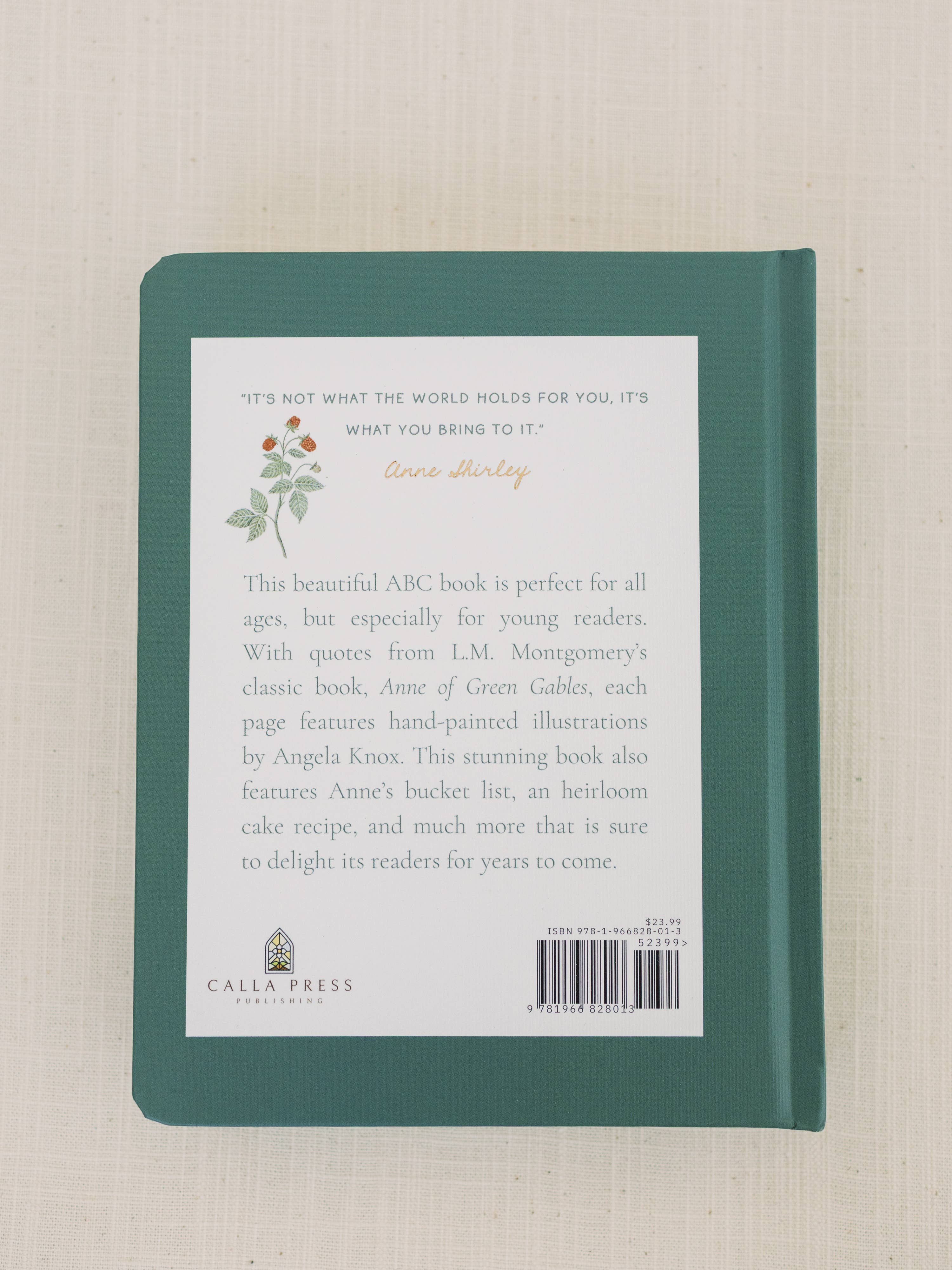 Anne of Green Gables Alphabet by Angela Knox