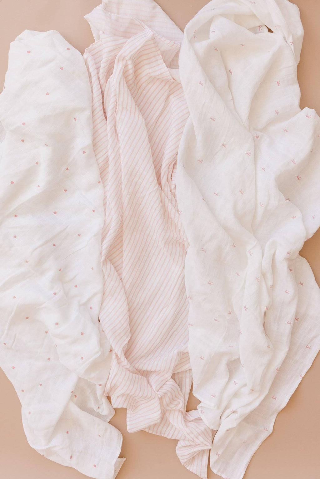 Pink Baby Muslin Swaddle