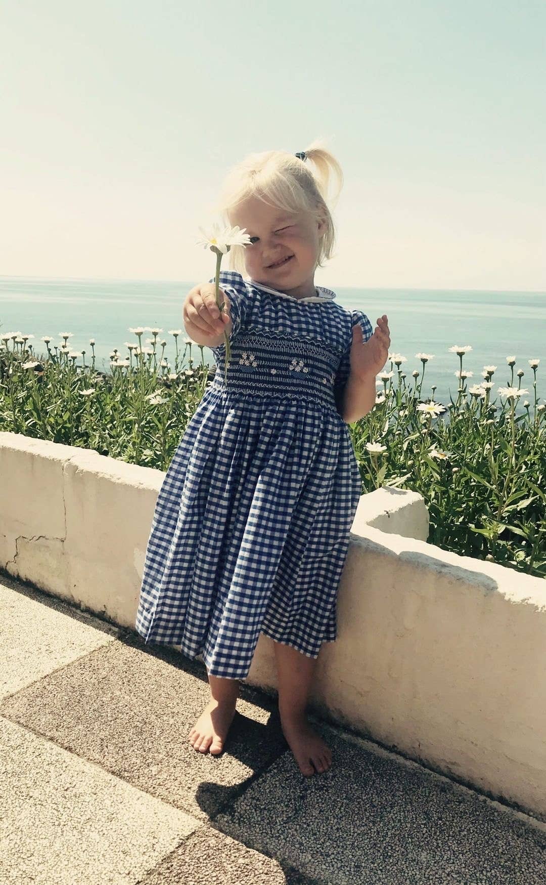 Rose Daisy Smocked Dress main image 1