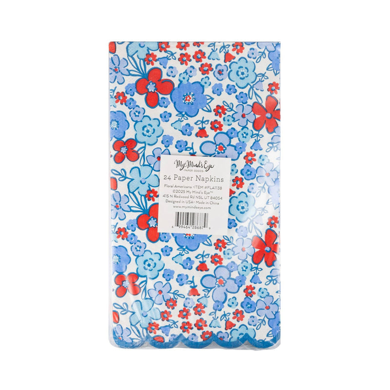 Floral Americana Dinner Napkin