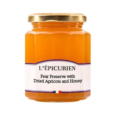 L'Epicurien Pear Jam With Apricots & Honey