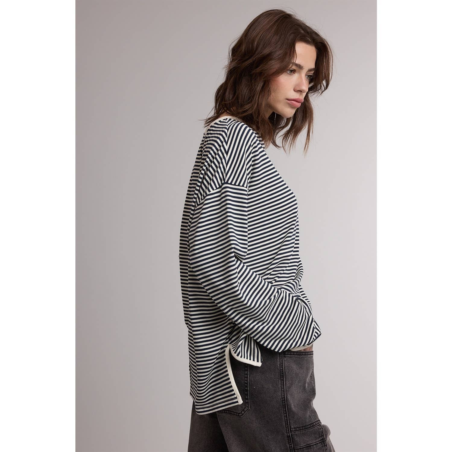 Stripe Knit Top