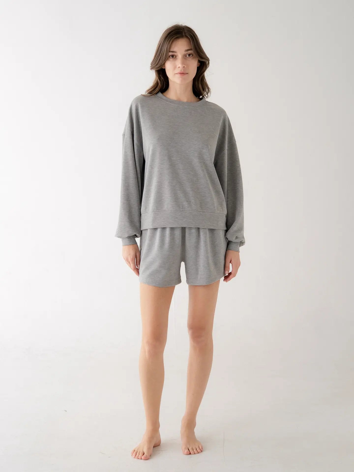 Lounge Elastic Waist Shorts