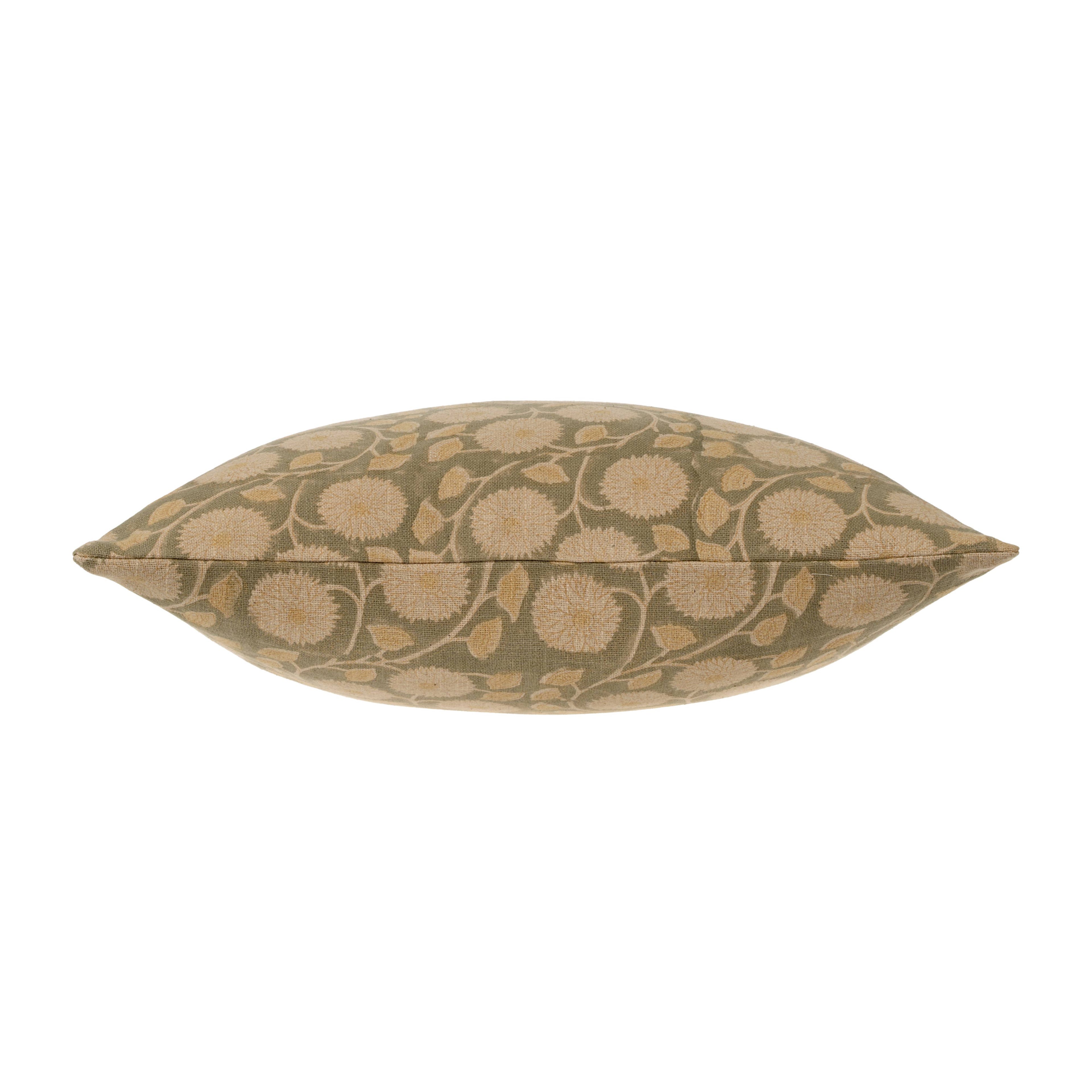 20x20 Marigold Block Print Pillow