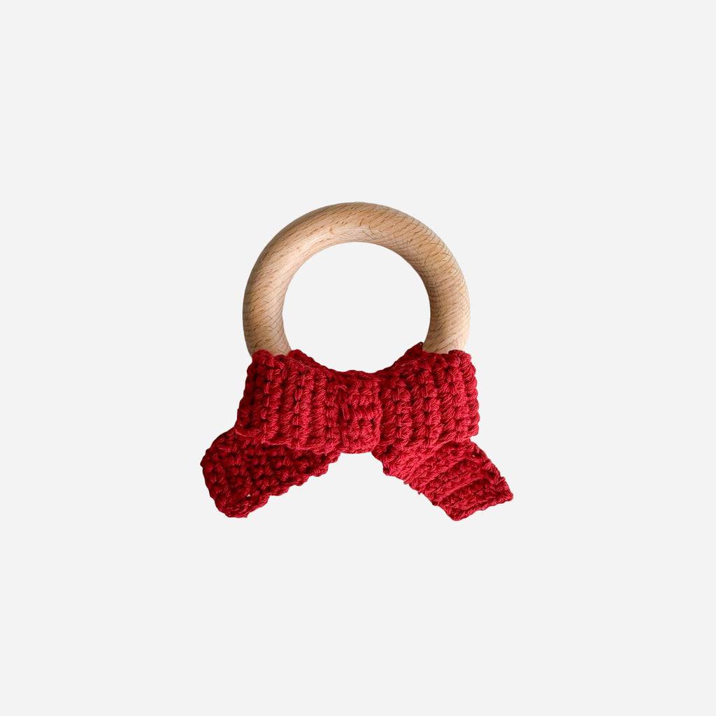 Red Bow Teether