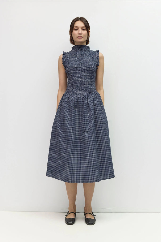 The Camryn Dress in Navy