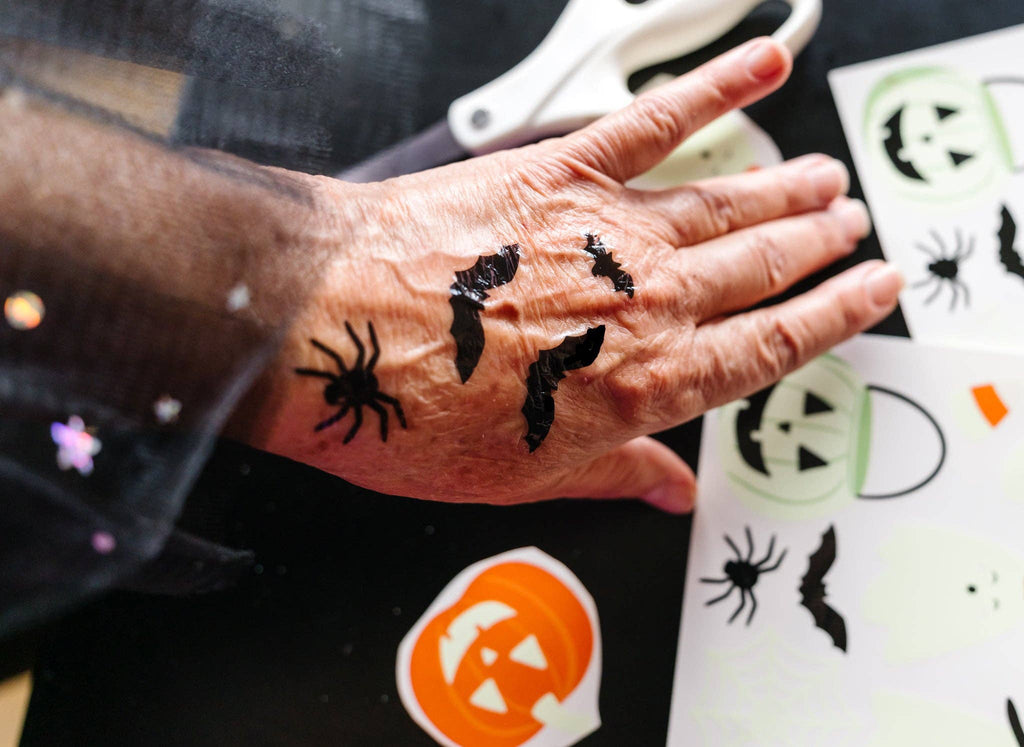 Halloween Glow in the Dark Temporary Tattoos