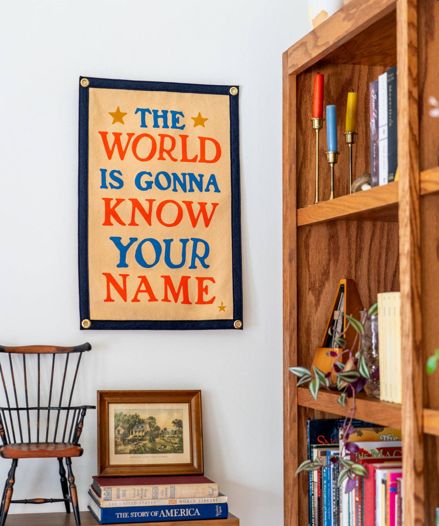 The World Is Gonna Know Your Name Flag (Hamilton x Oxford)