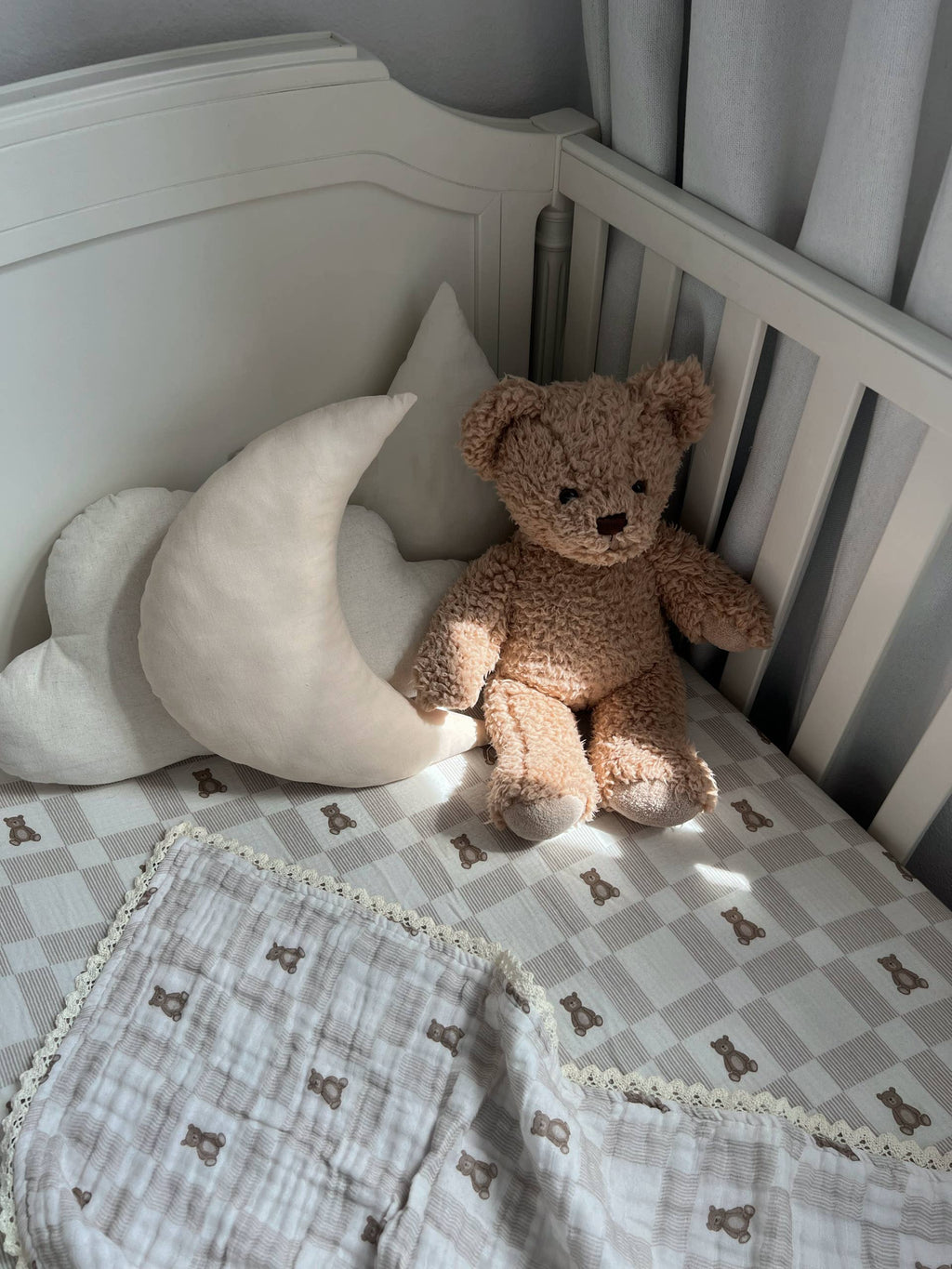 Vintage Teddy Gauze Blanket