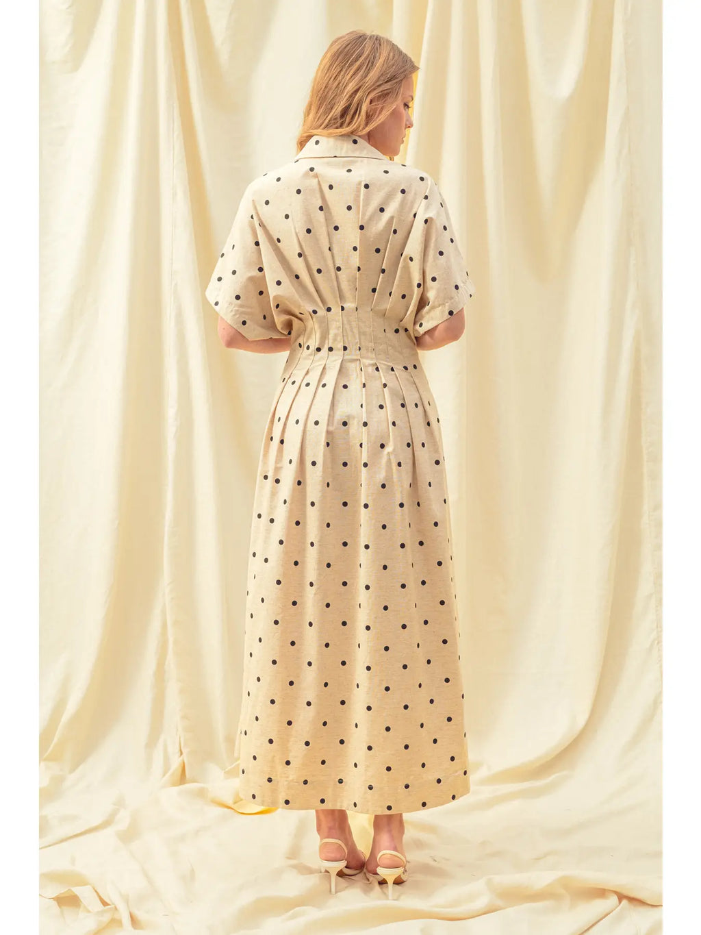 Polkadot Print Dress