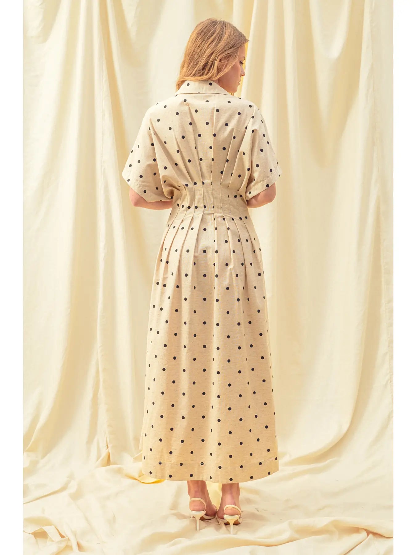 Polkadot Print Dress