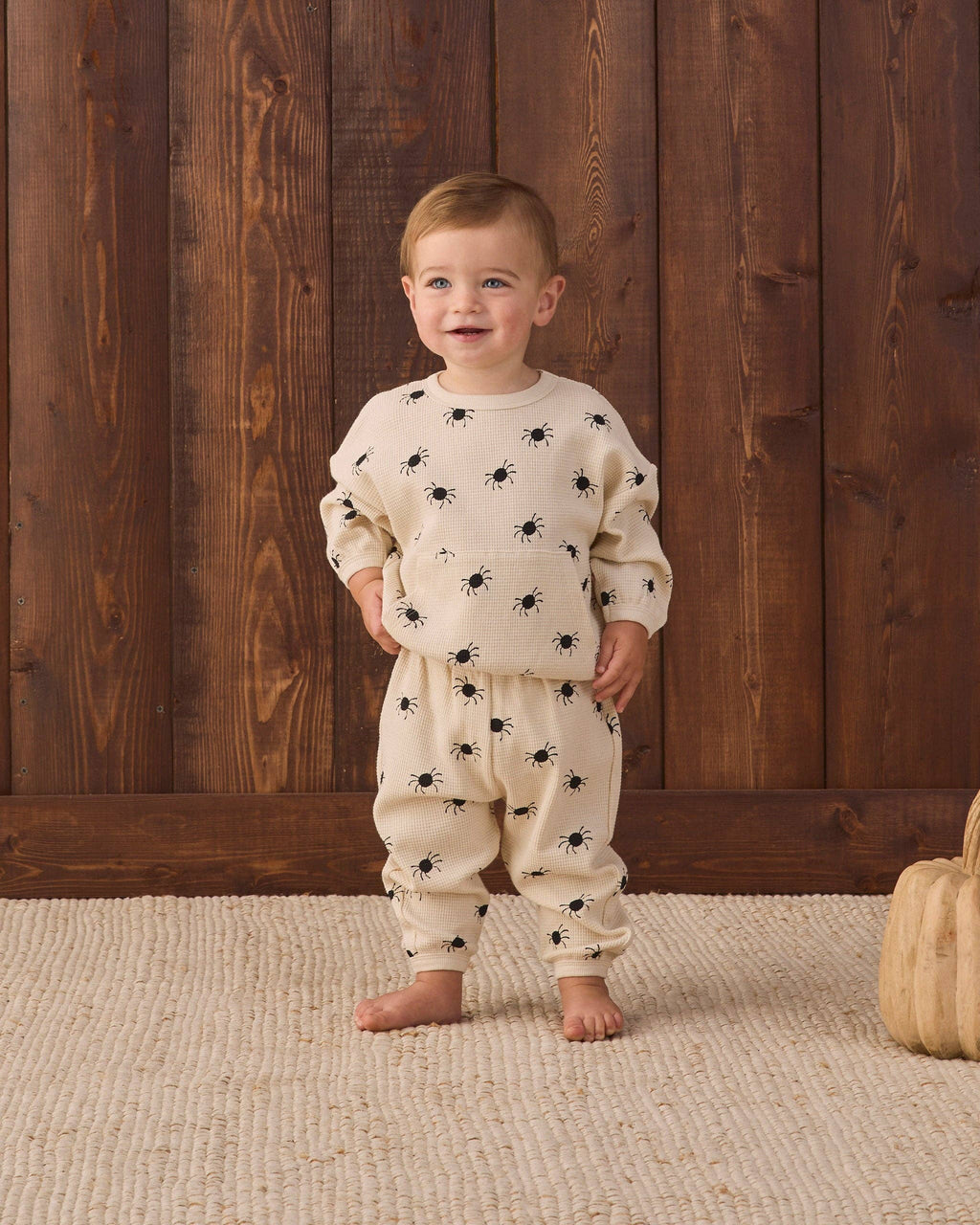 Bitsy Spider Waffle Slouch Set