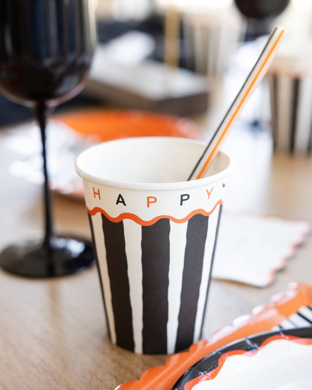 Happy Halloween Paper Cups