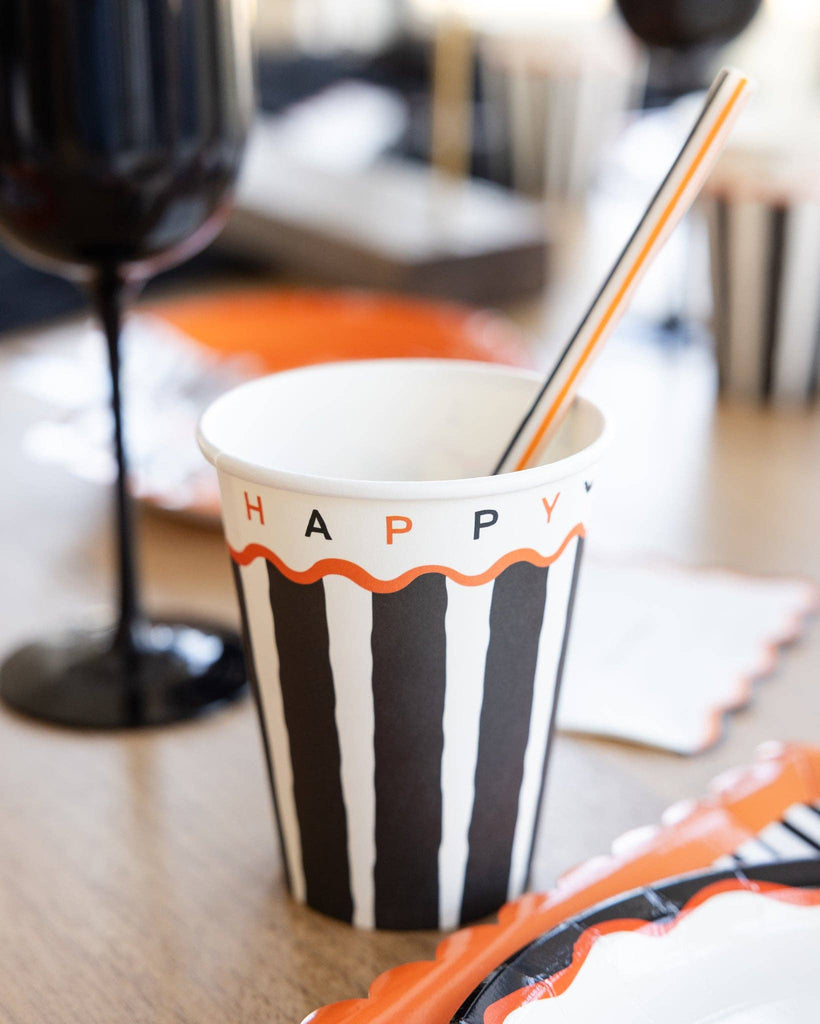 Happy Halloween Paper Cups