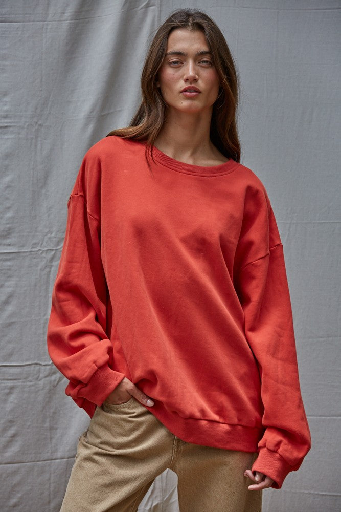 LA/NY Patchwork Pullover