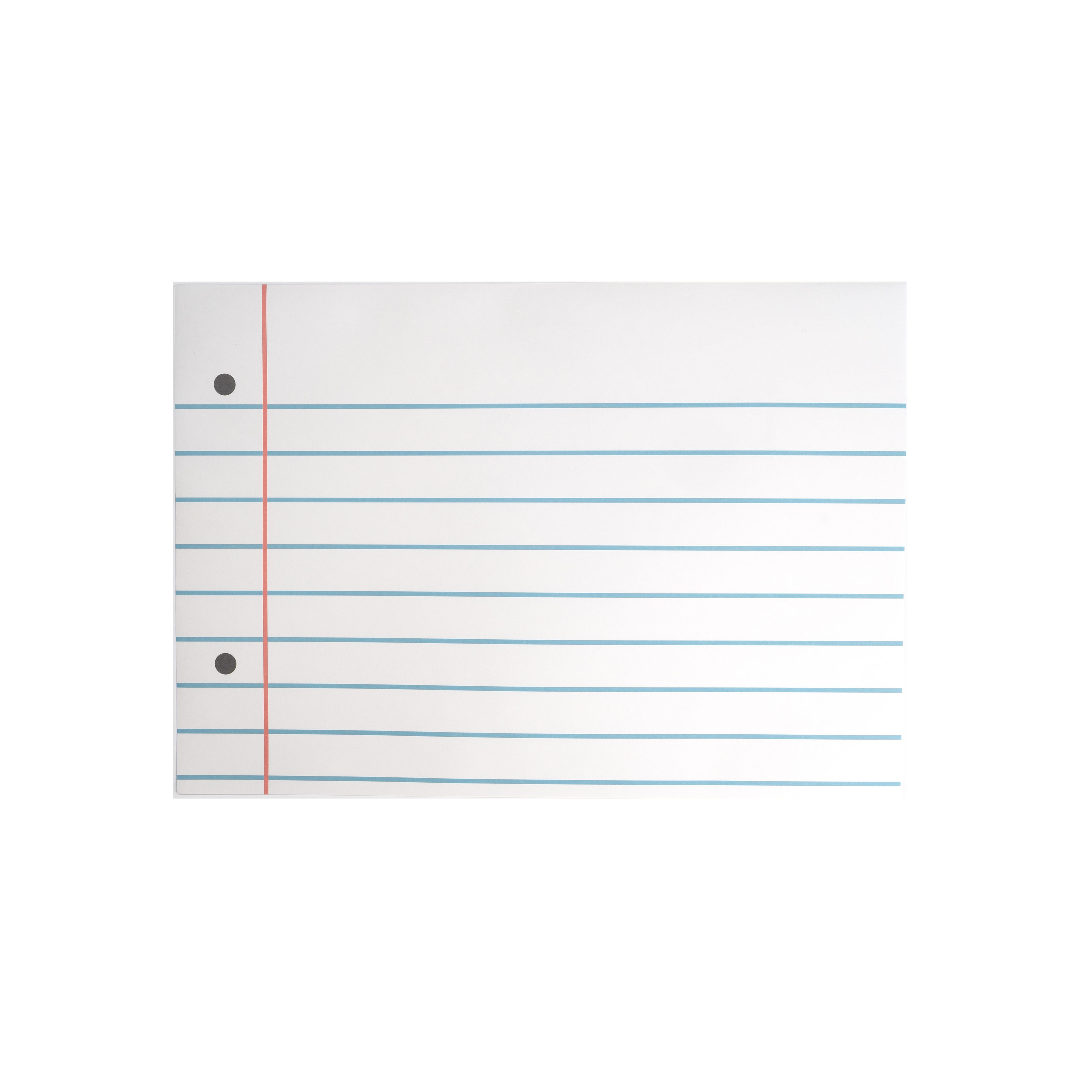 Loose Leaf Paper Placemats
