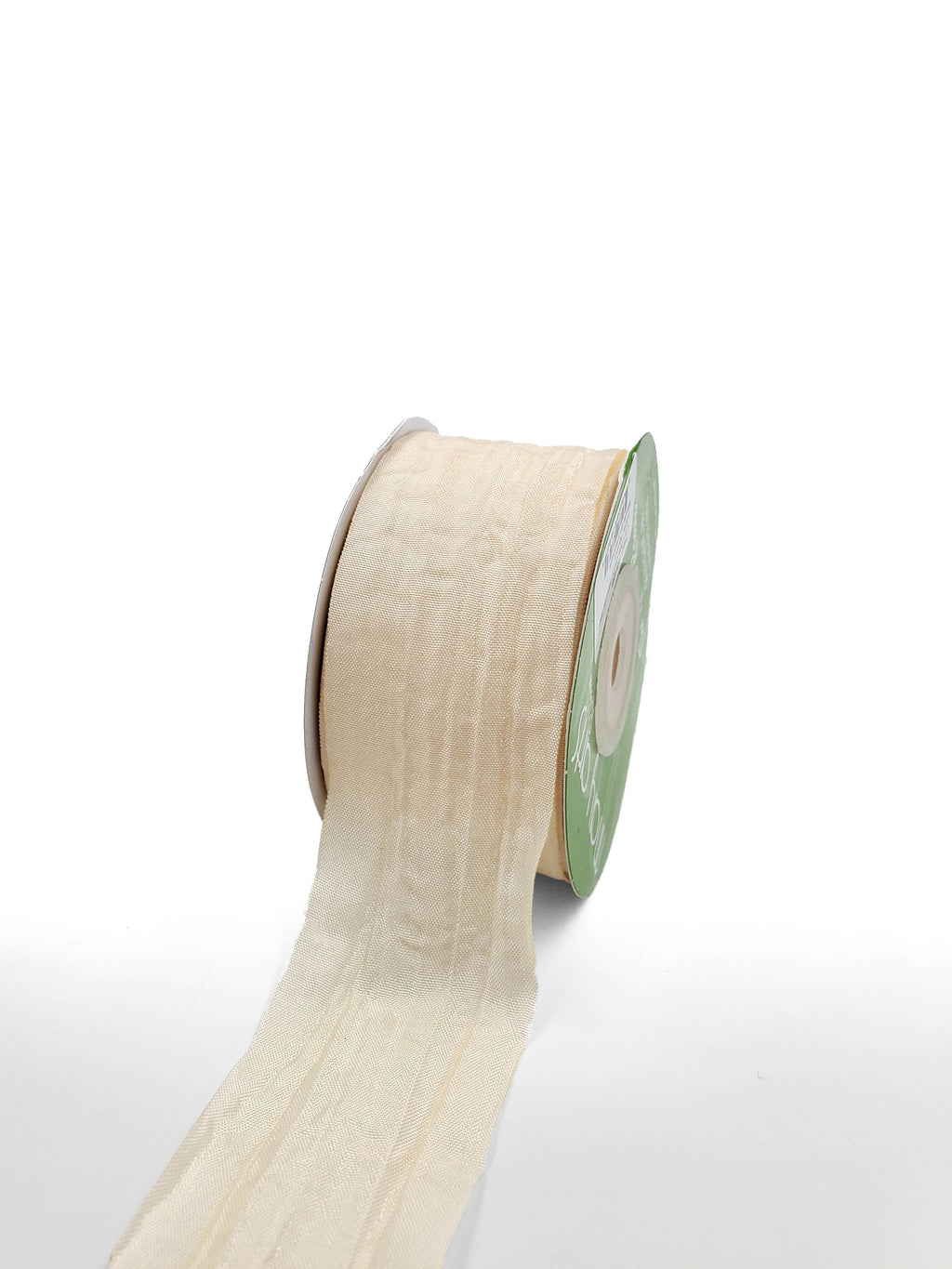 Ivory Bespoke Crinkle Iridescent Ribbon