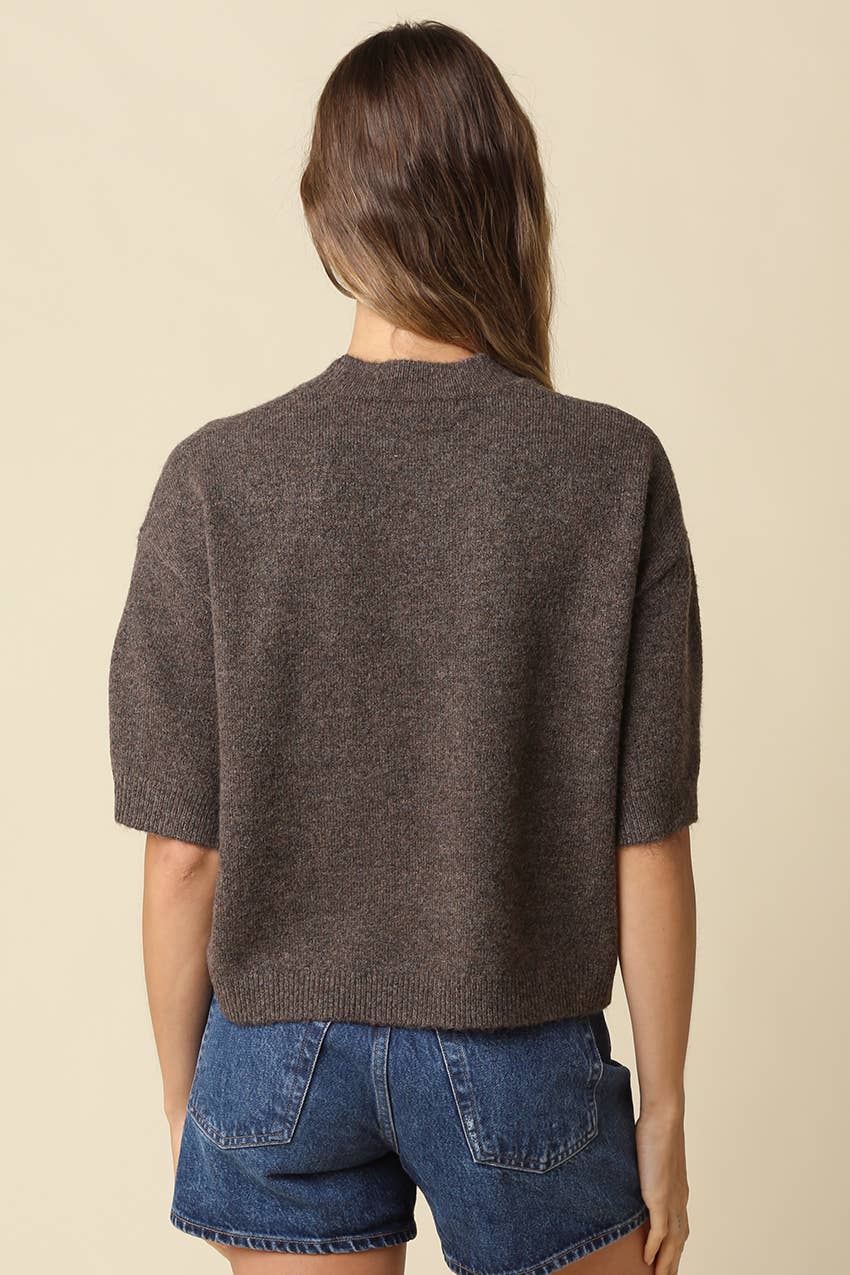 Parker Half-Sleeve Sweater