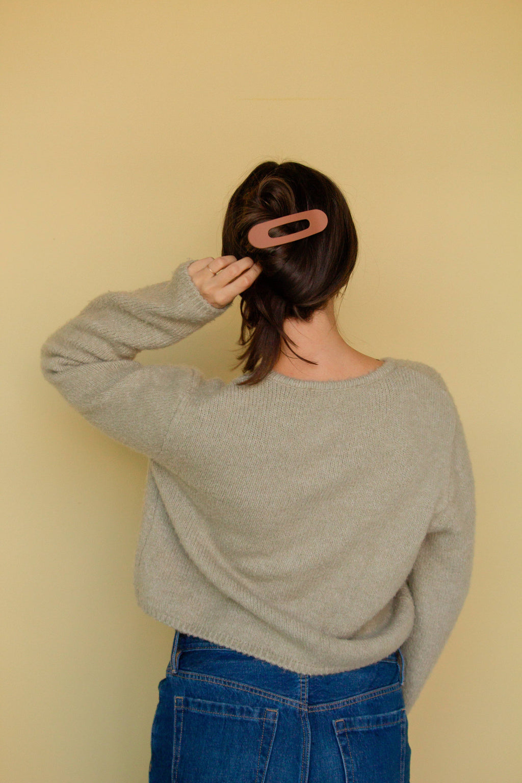 Flat Matte Claw Clip
