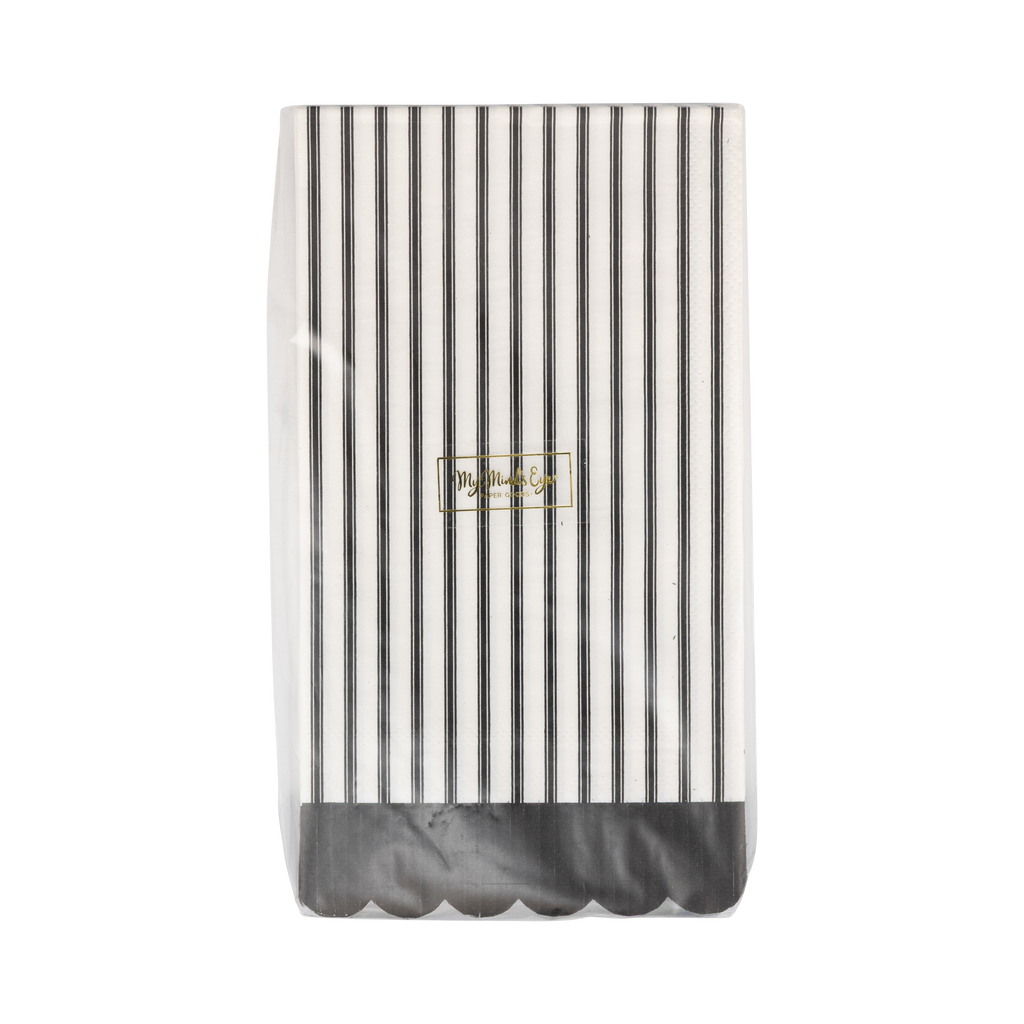 Toile Striped Dinner Napkins