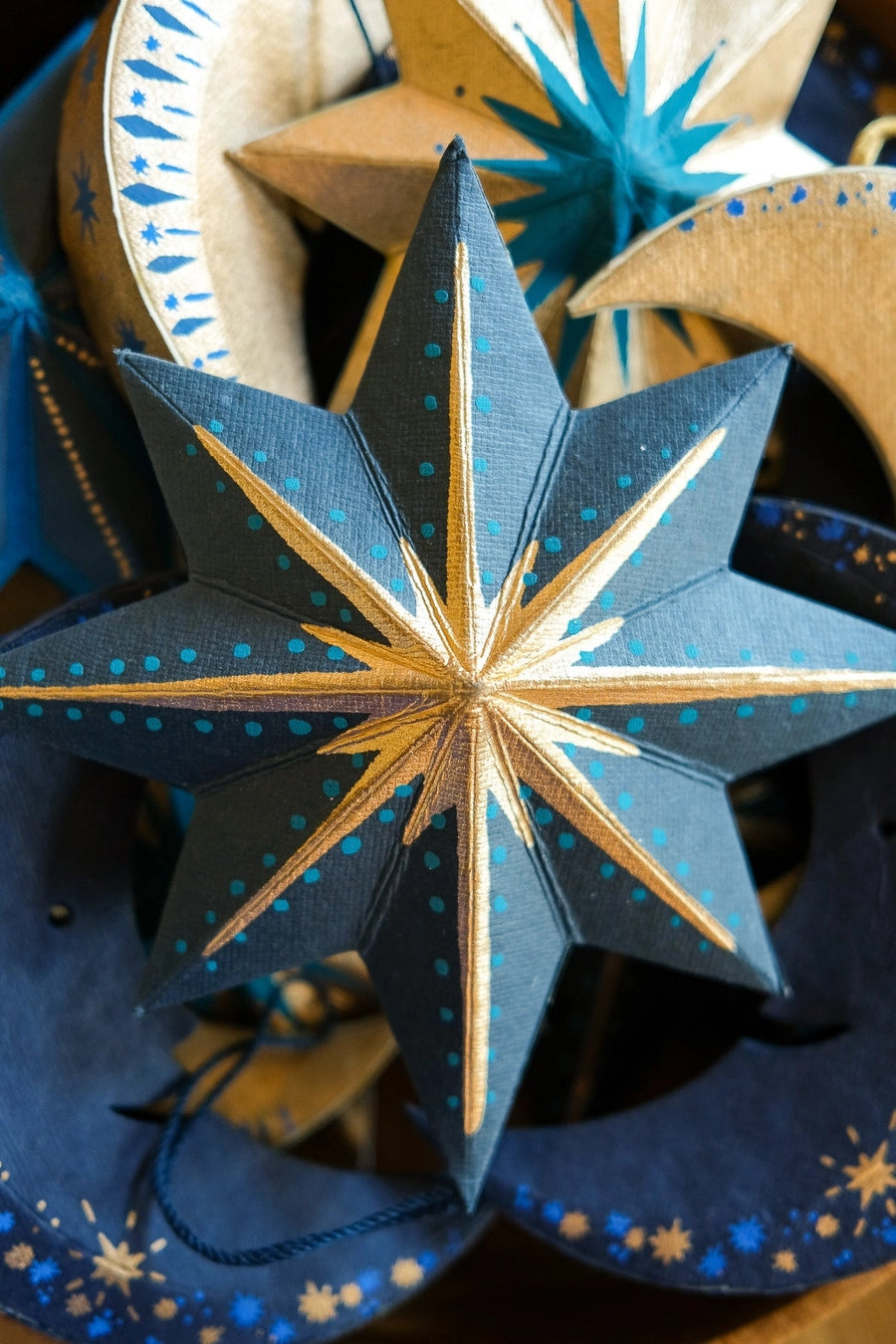 Twinkling Star Paper Ornament
