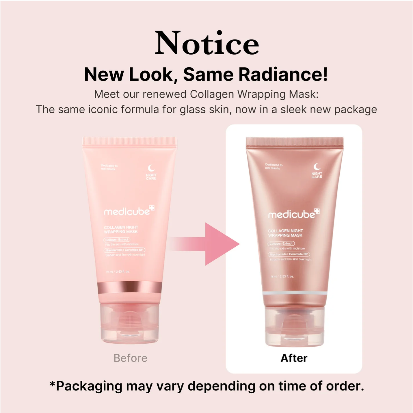 MEDICUBE Collagen Overnight Wrapping Peel Off Facial Mask