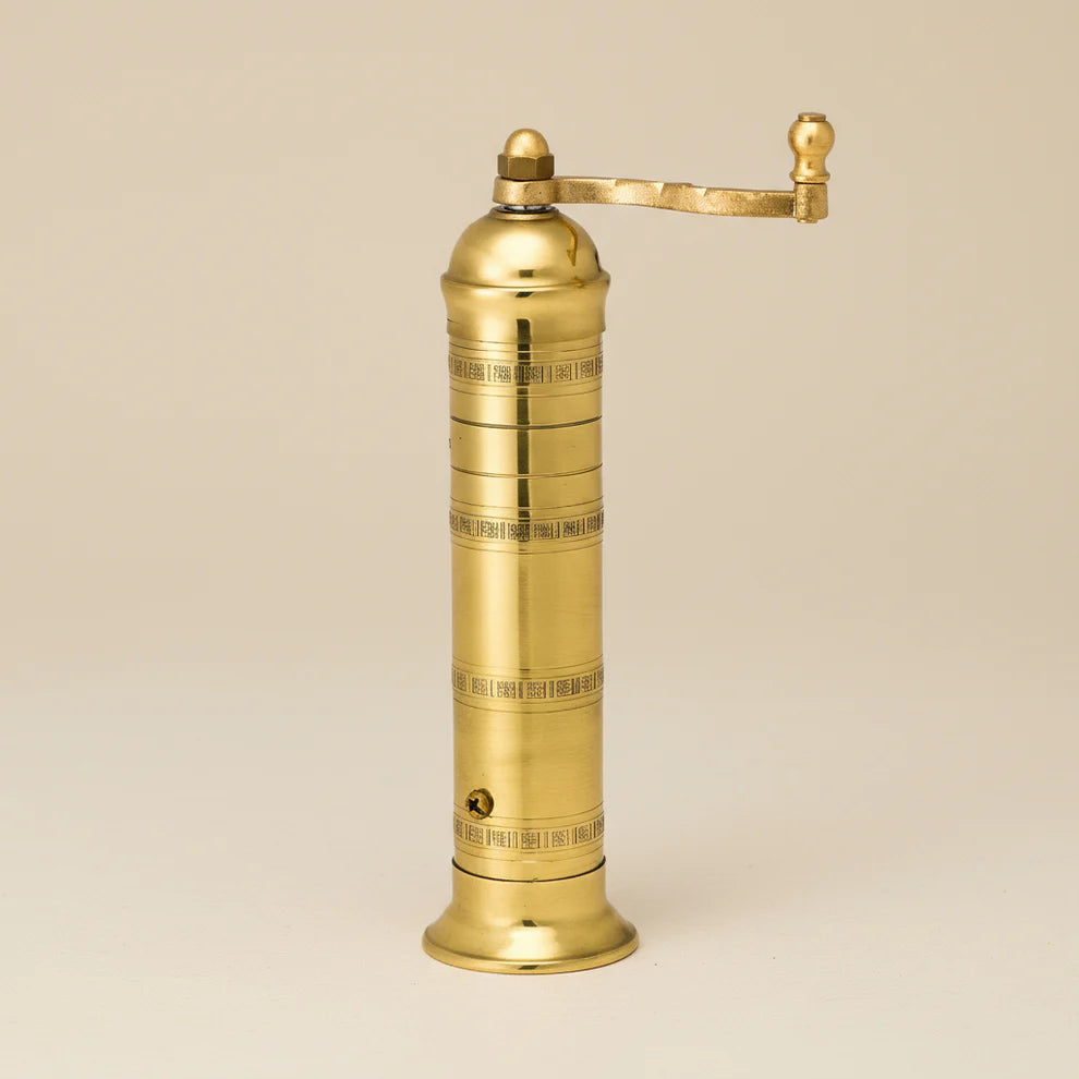 Atlas Brass Salt and Pepper Mills