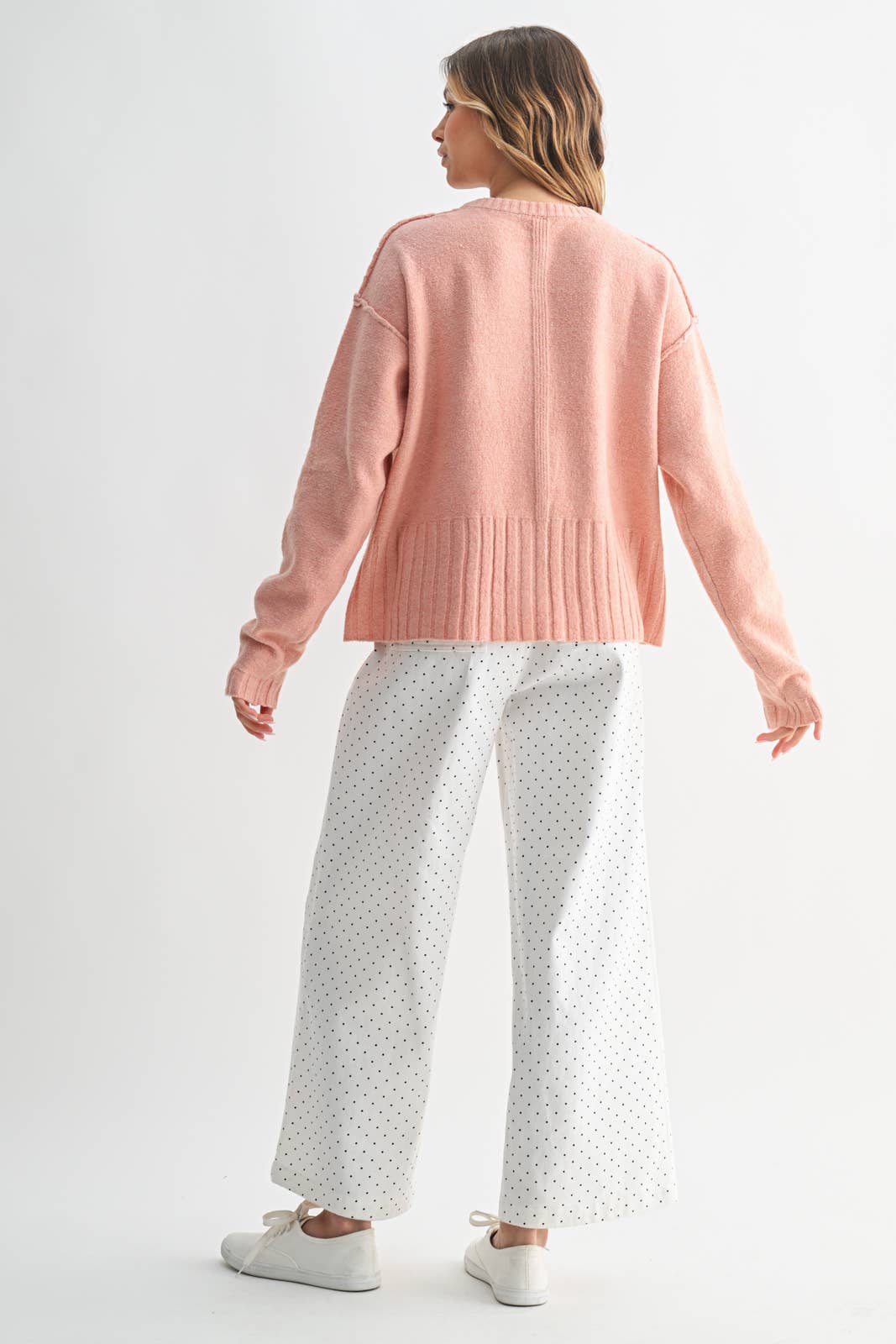 Brushed Button-Up Cardigan