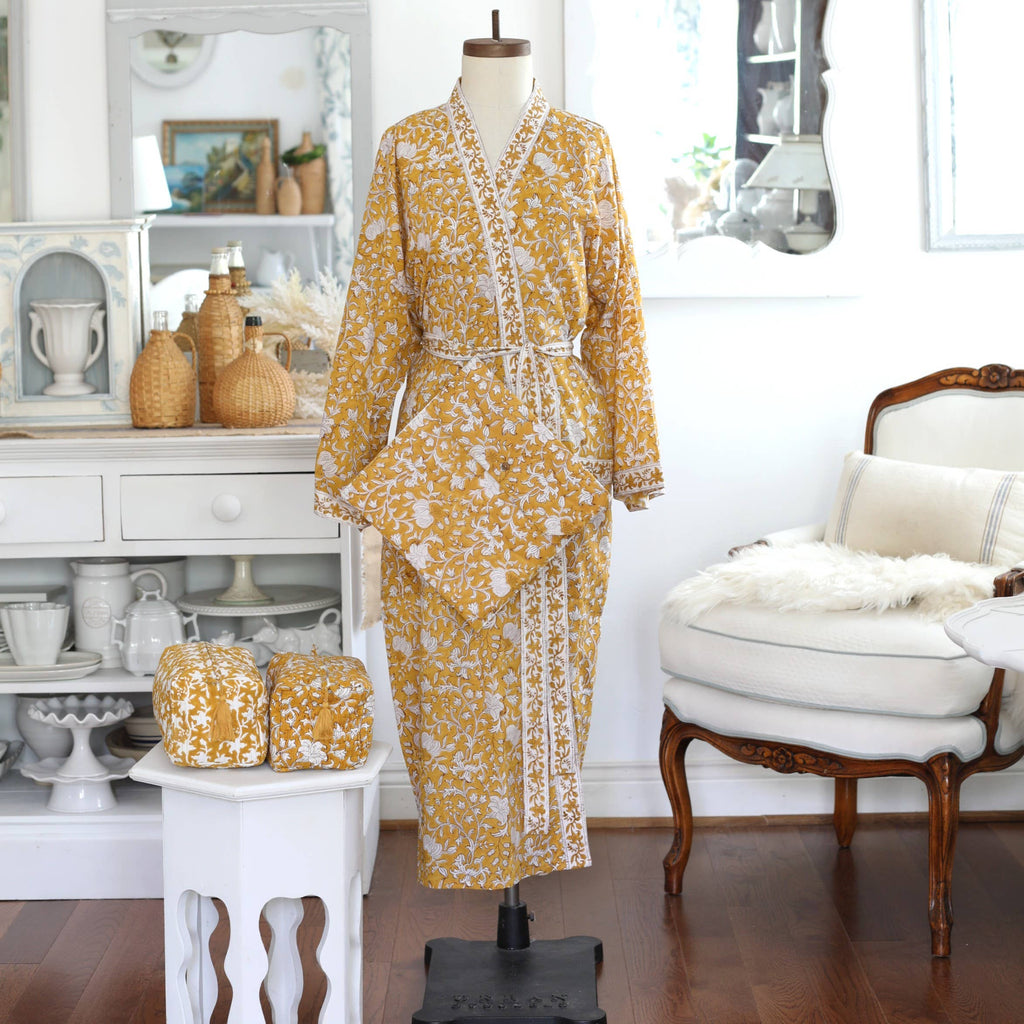 Pacho Saffron Verso Cosmetic Bag