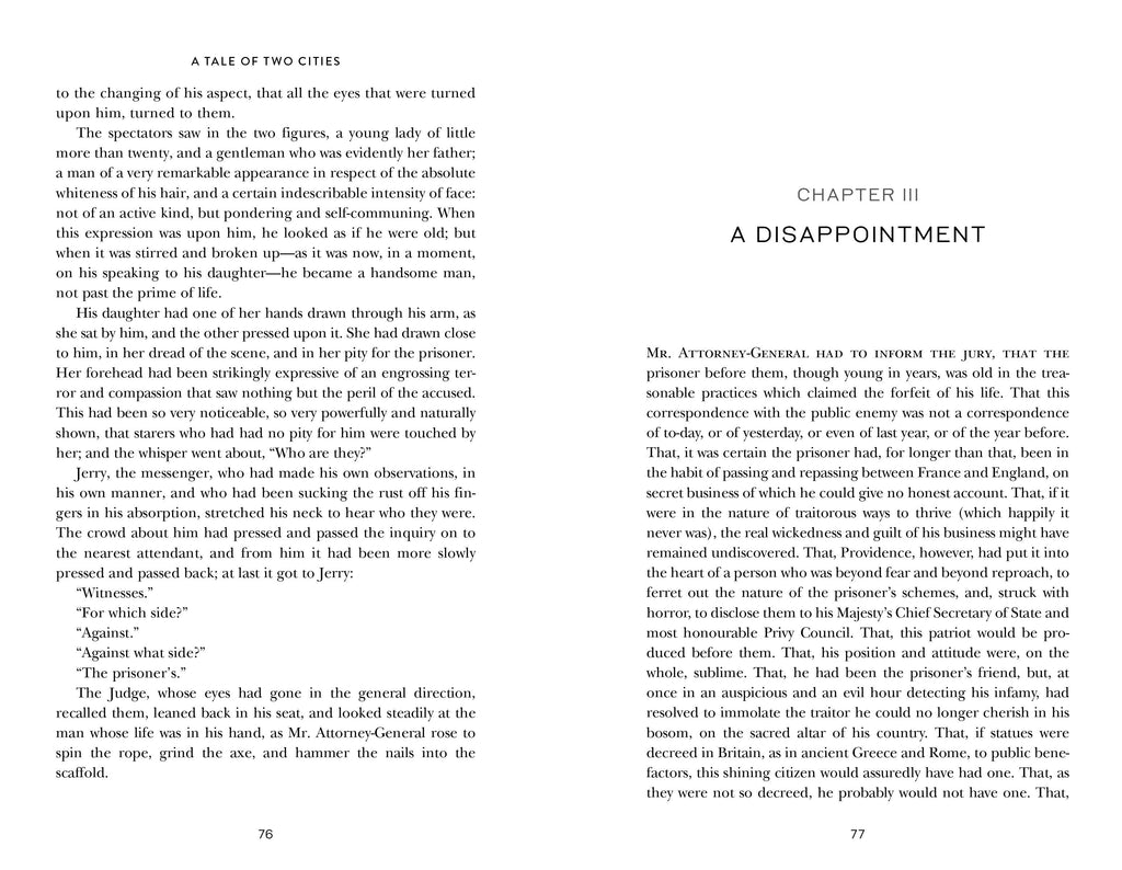 A Tale of Two Cities by Charles Dickens: Clothbound Edition