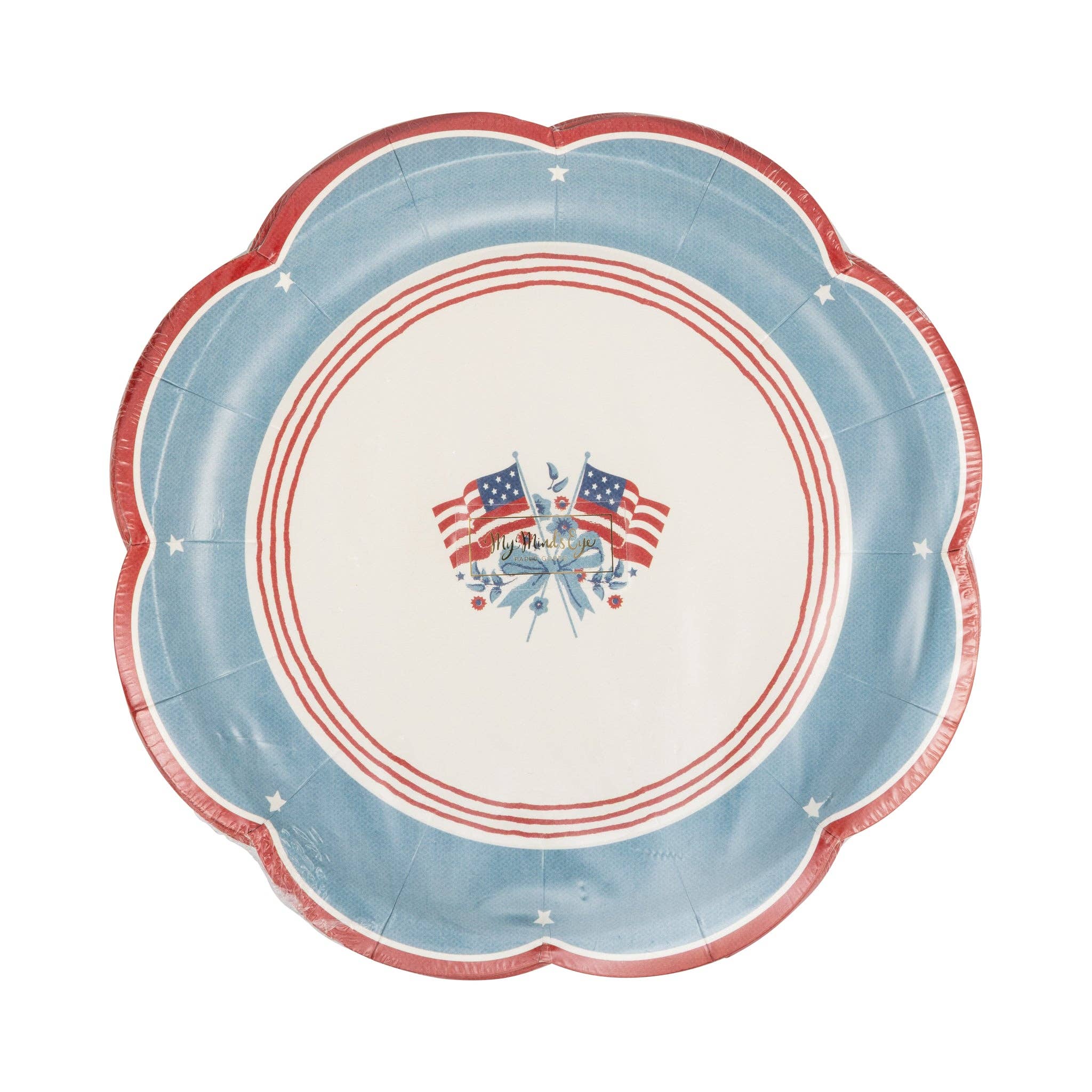 Flag Paper Plates