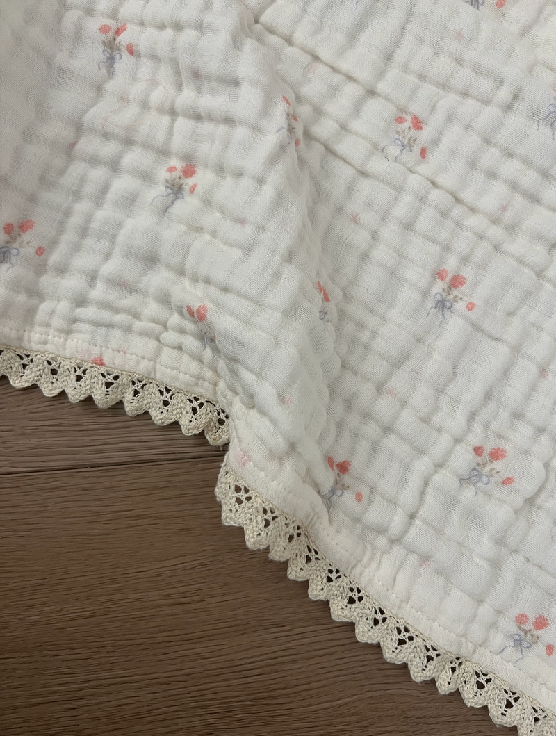 Bowquet 6 Layer Gauze Blanket