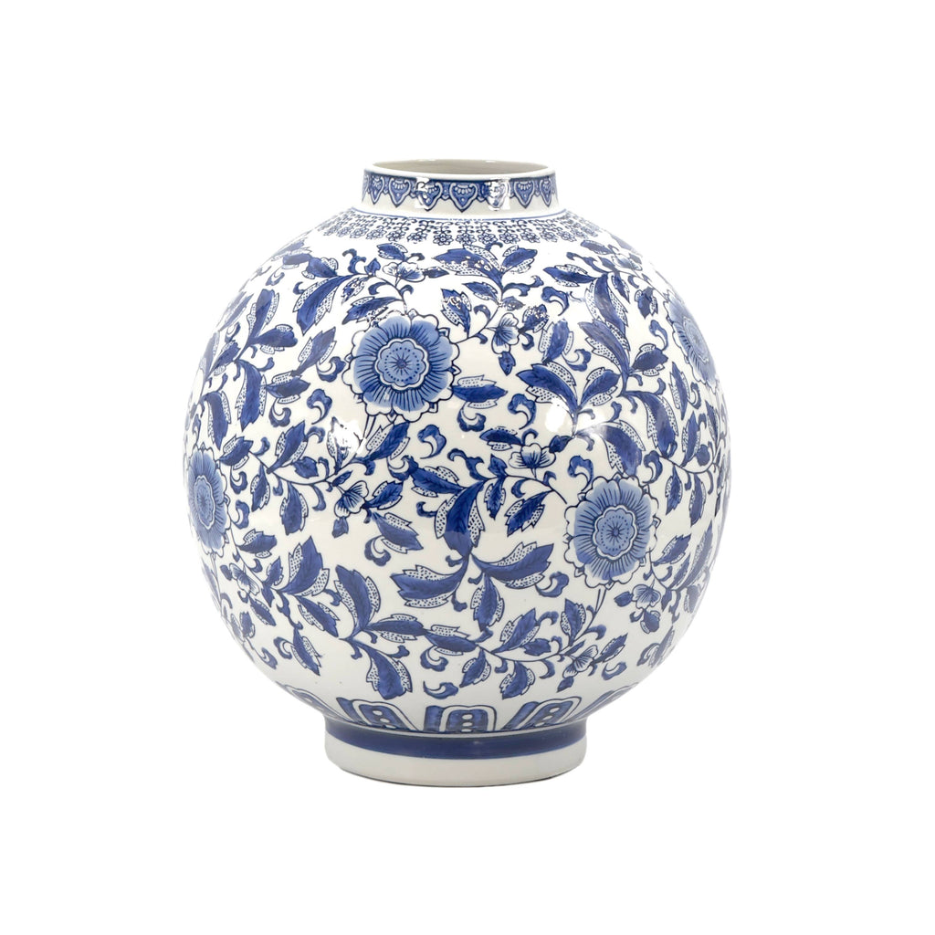Globe Chinoiserie Vase