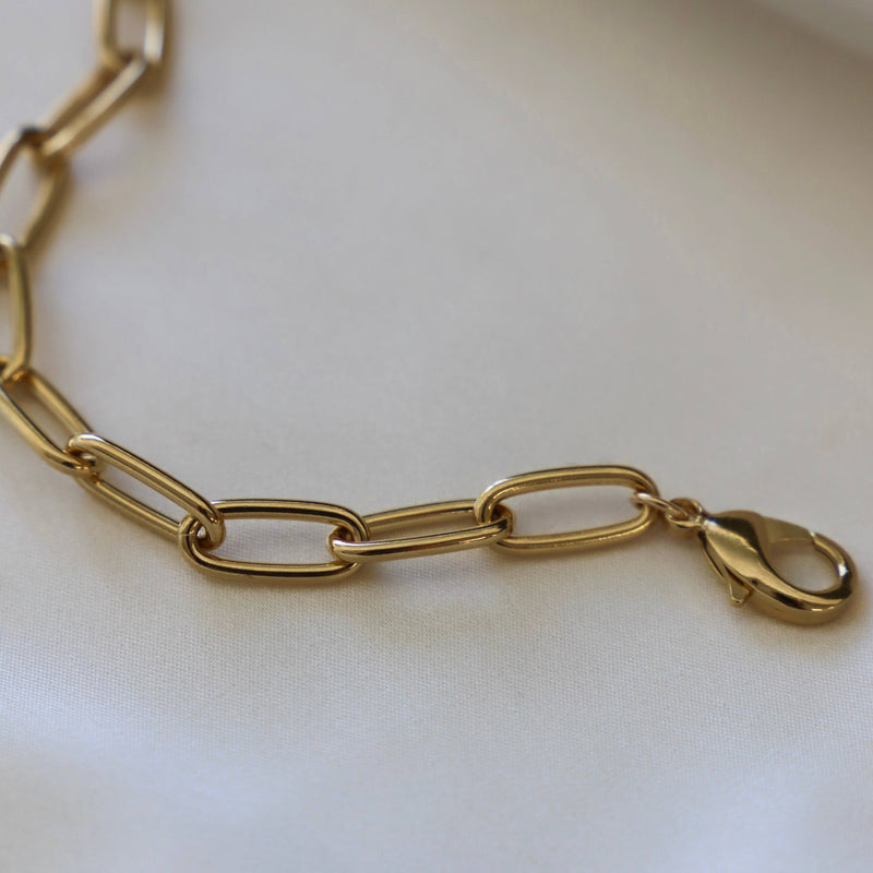 DAVID OVAL CHAIN BRACELET