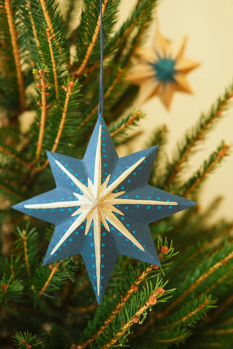 Twinkling Star Paper Ornament