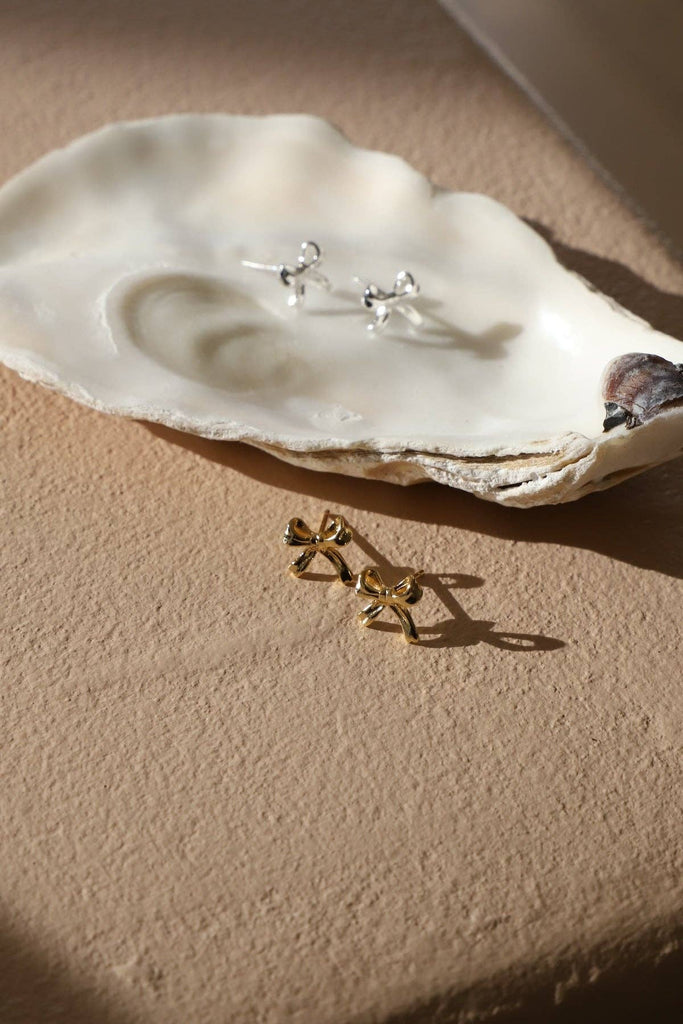 Petite Bow Studs