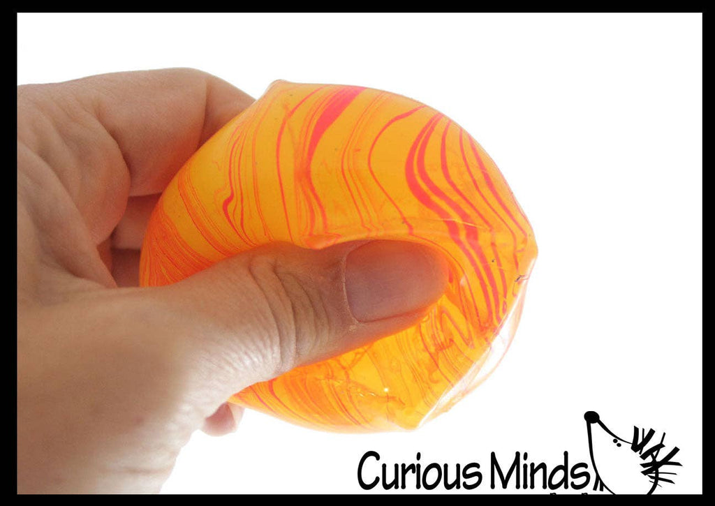Marbled Sugar Ice Cube Stretch Ball