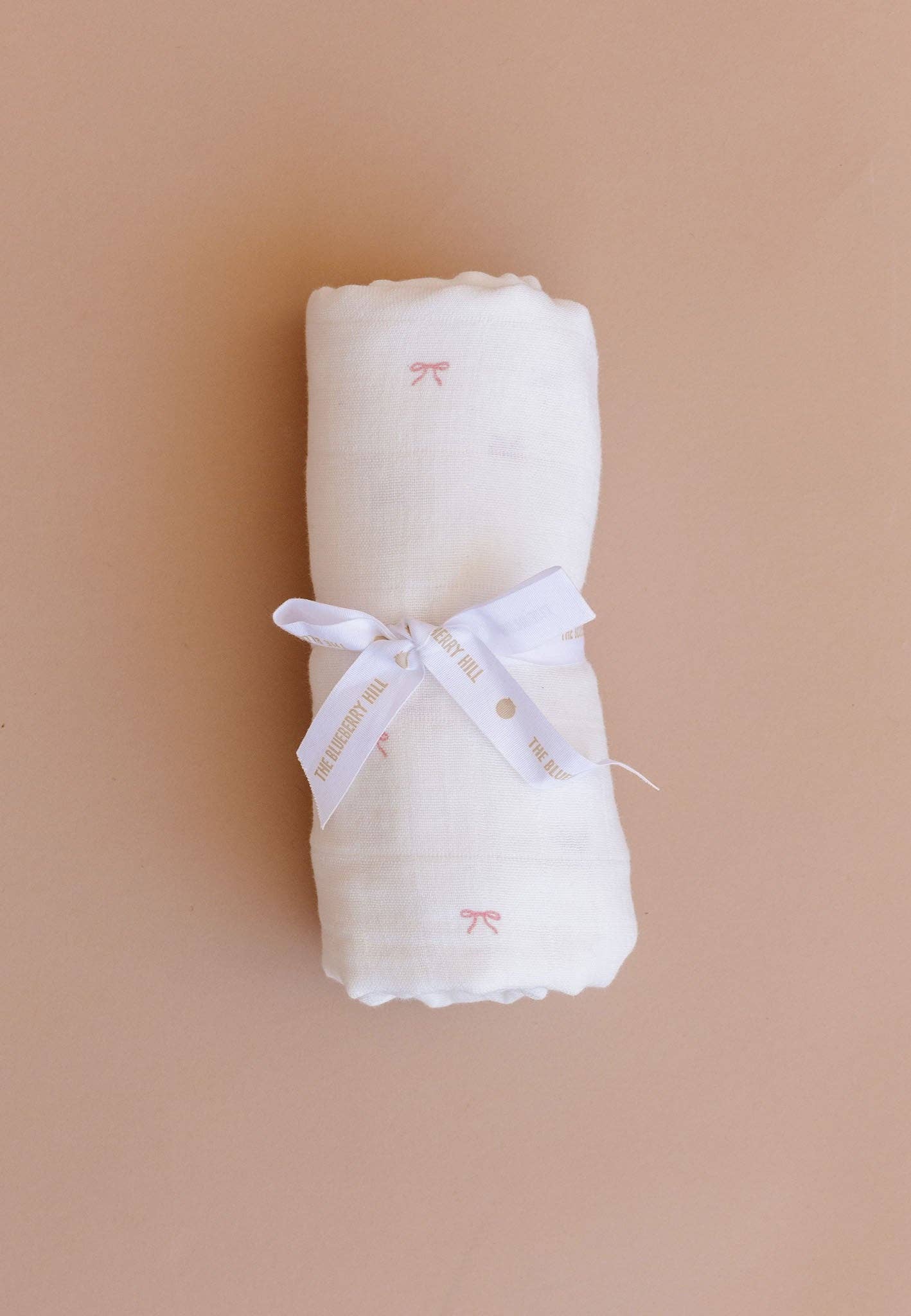 Pink Bow Swaddle