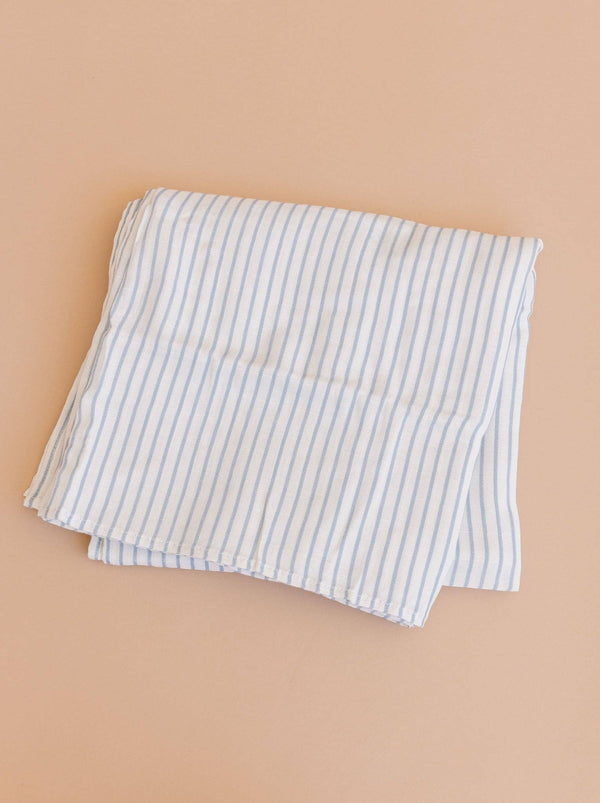 Blue Stripe Swaddle