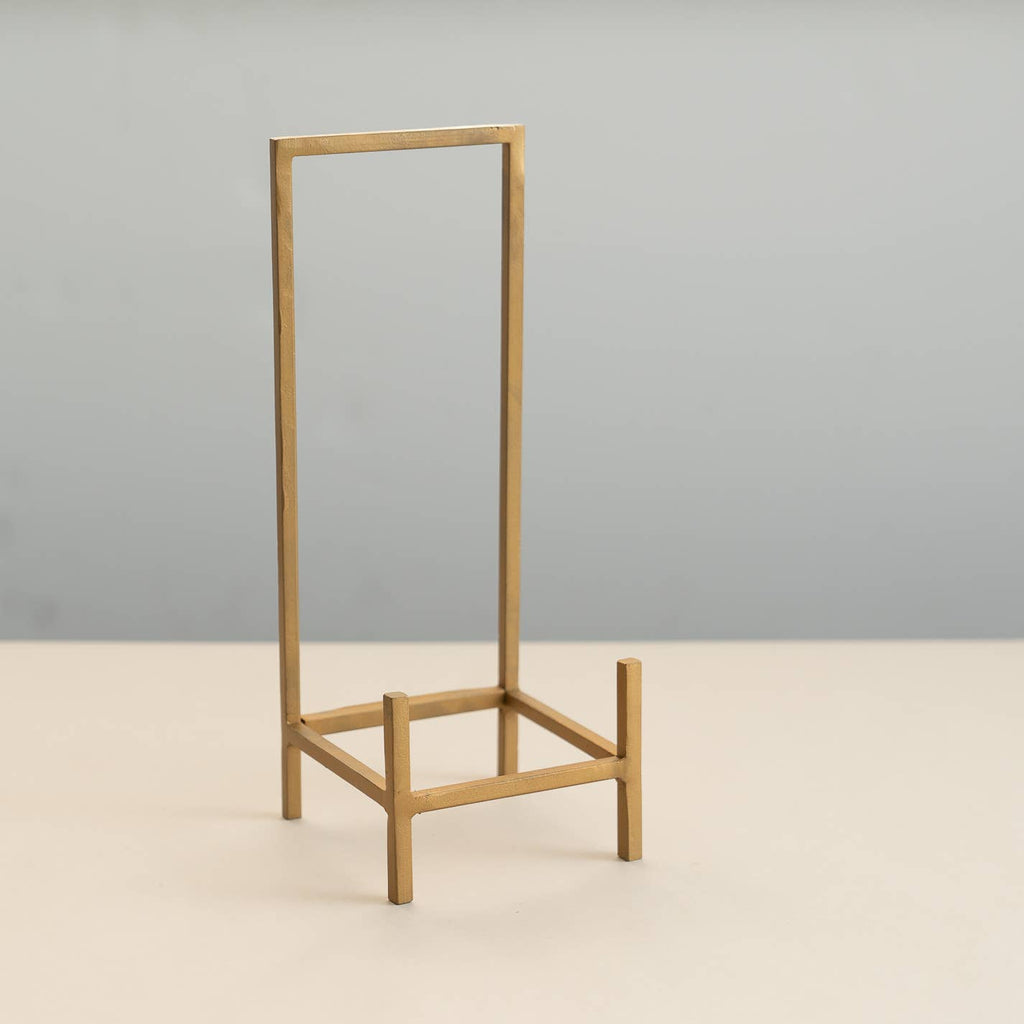 Modern Gold Iron Easel/Bookstand