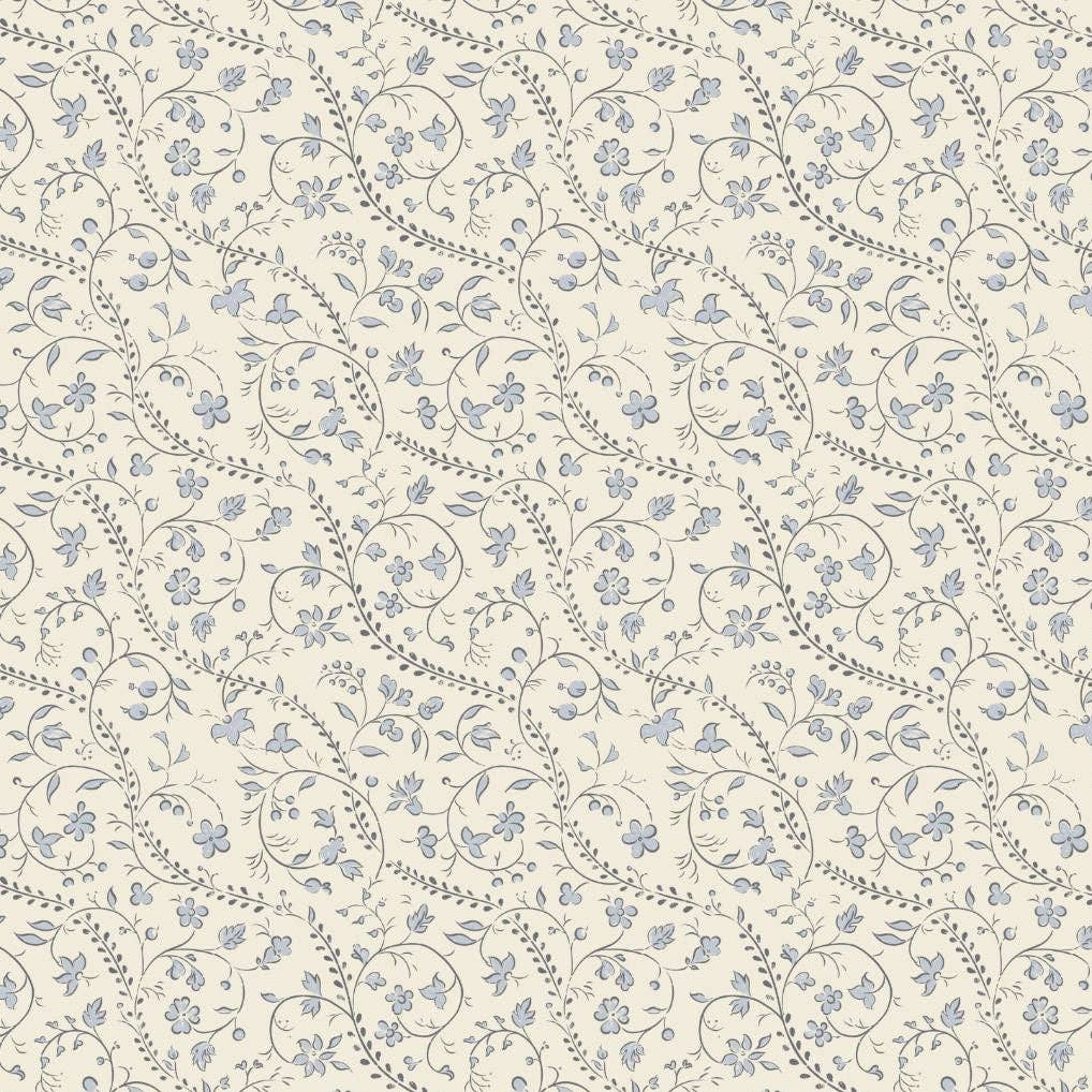 Bluebell Heirloom Vine Muslin Blanket