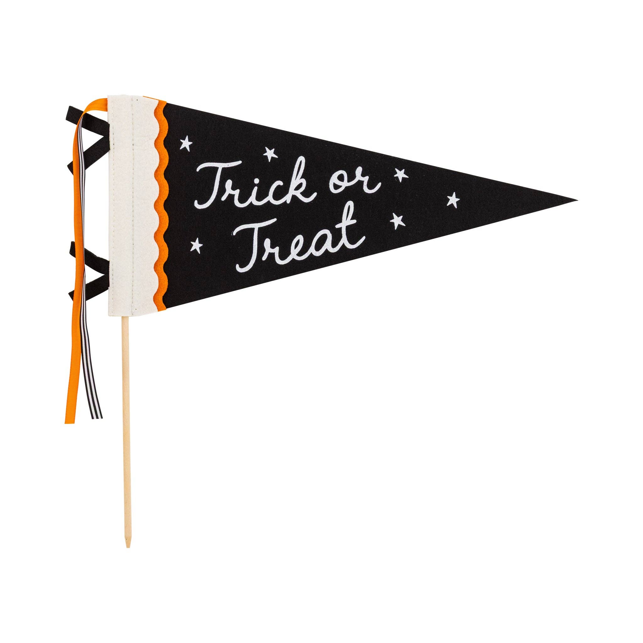 Trick or Treat Felt Pennant Banner