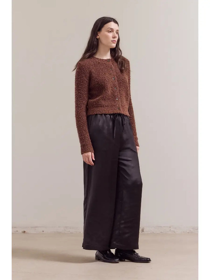 Wide Satin Pants