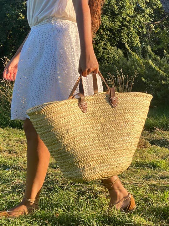 Straw Tote Bag