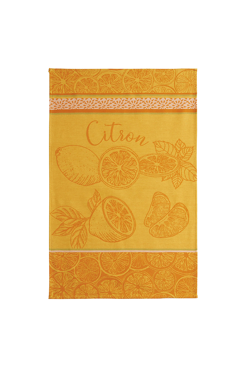 Lemon - Jacquard Tea Towel in Cotton