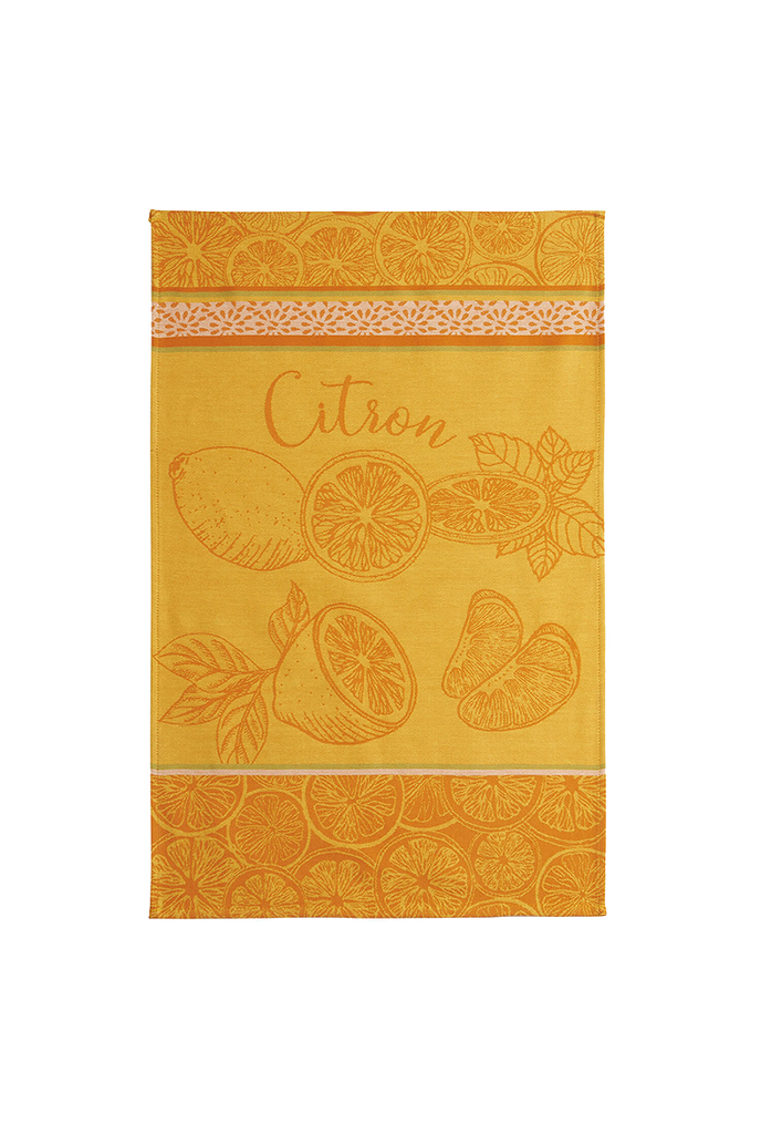 Lemon - Jacquard Tea Towel in Cotton
