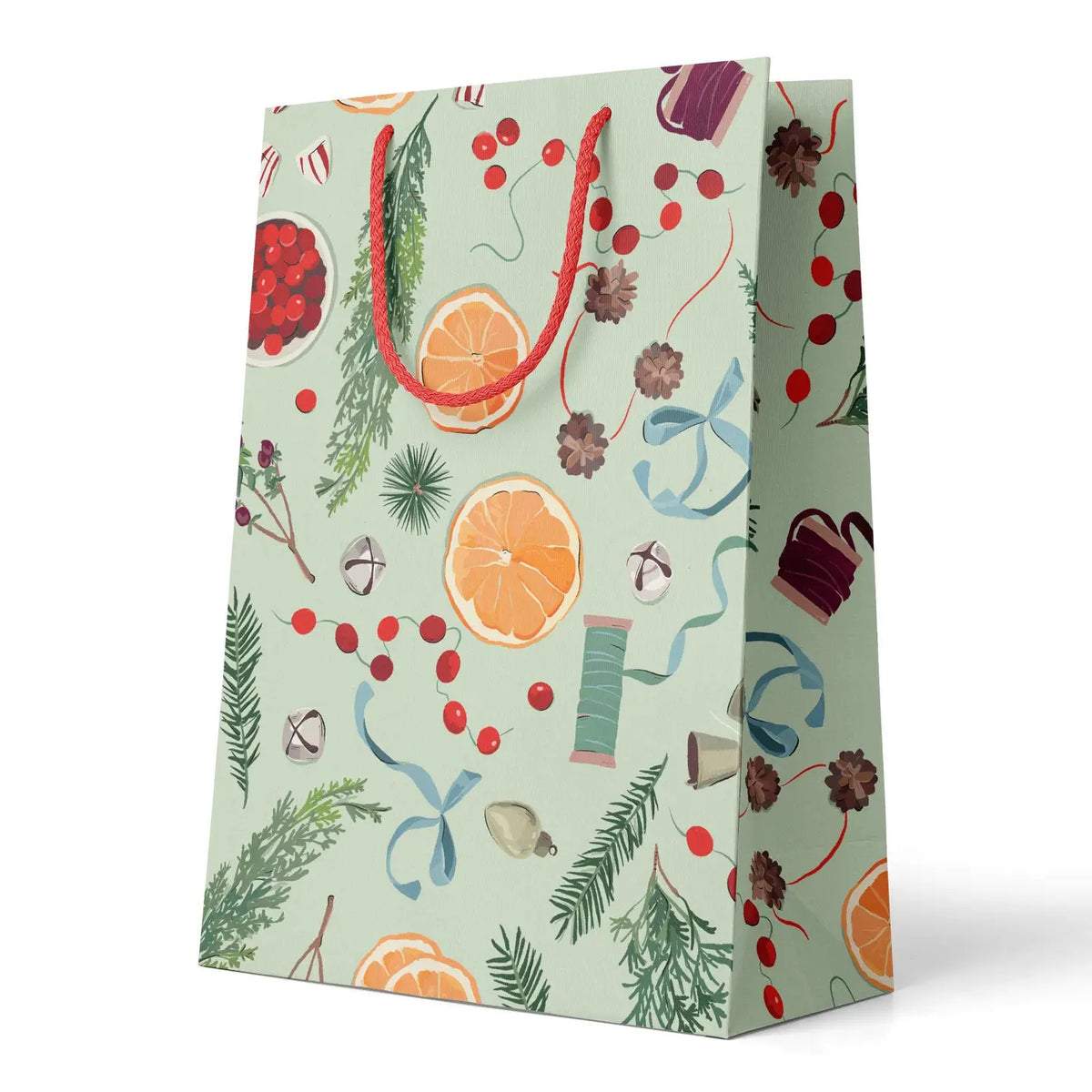 Holiday Trimmings Gift Bag