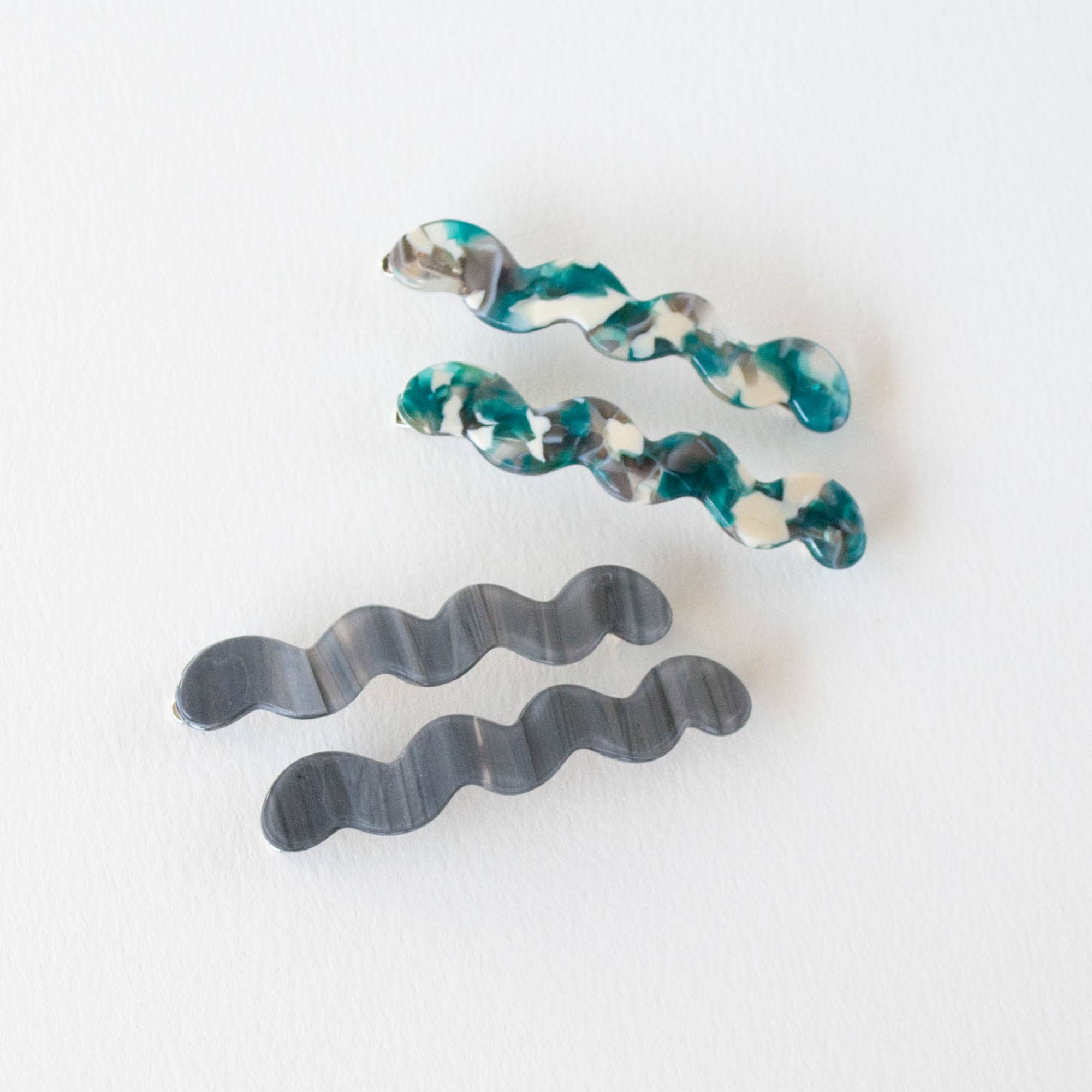 Eco Cloud Wave Slide Hair Pin