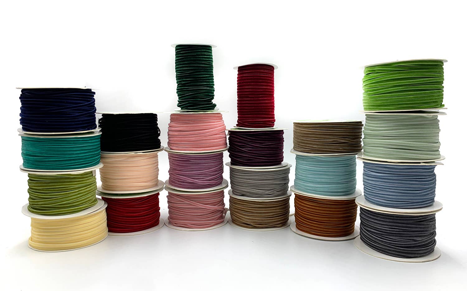 Pink Velvet Cord String