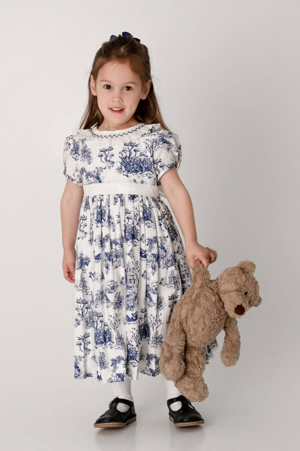 GENEVIEVE smocked dress